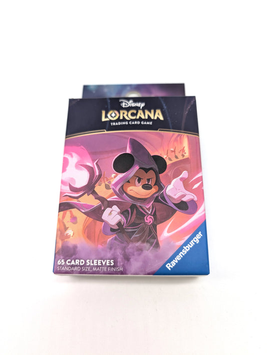 Disney Lorcana TCG - 65 Protective Sleeves Lorcana - Mickey Mouse