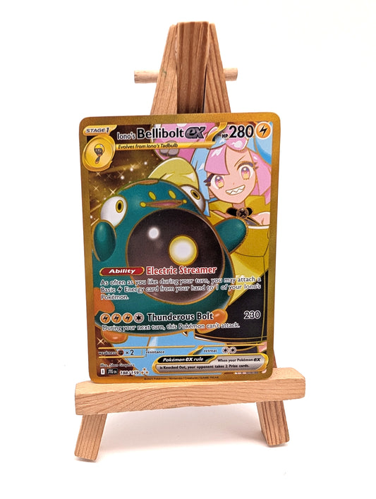 Pokemon TCG Card - Iono's Bellibolt EX 188/159 Hyper Rare Journey Together