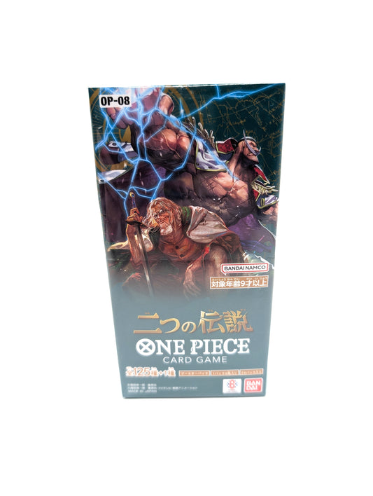 One Piece TCG: Two Legends Booster Box OP-08 - Japanese - Brand New and Sealed