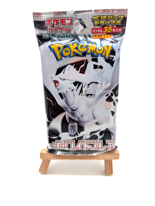 White Flare DELUXE Booster Pack Pokemon Cards Japanese 35 booster pack