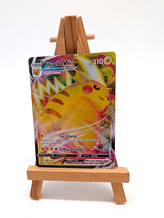 Pikachu VMAX SWSH286 Holo Ultra Rare STANDARD Black Star Promo Pokemon Cards