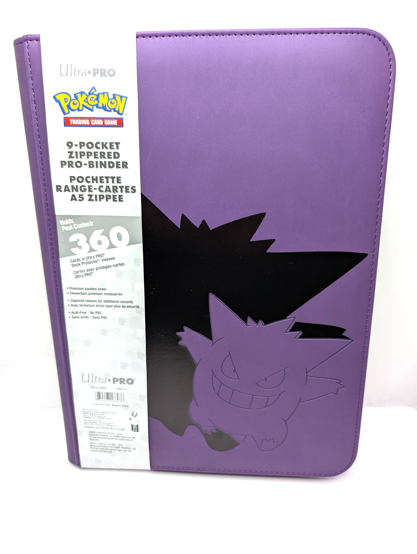 Pokémon Elite Series Genga 9-Pocket Zippered PRO Binder