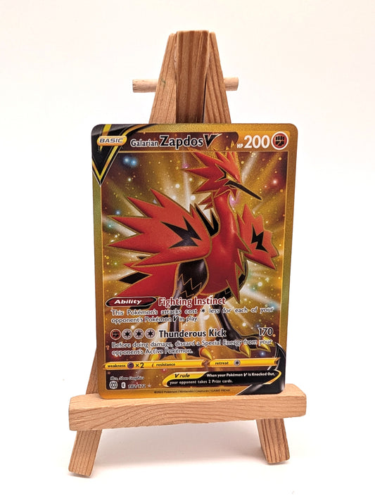 Galarian Zapdos V 182/172 Brilliant Stars