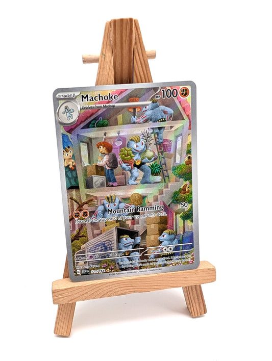 Pokemon Card Machoke 177/165 Illustration Rare Pokemon 151