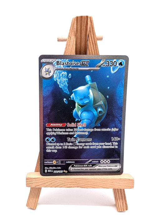 Pokémon TCG Blastoise EX Scarlet & Violet 151 Card 200/165 Blastoise