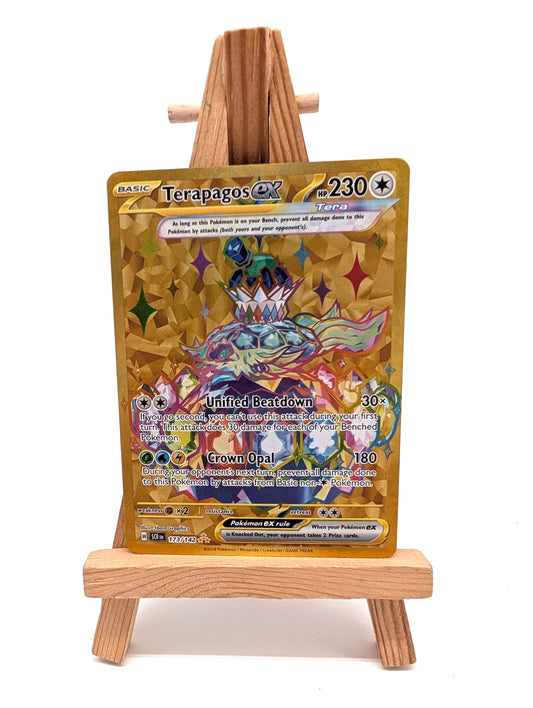 Pokémon Card TCG - Terapagos EX 173/142 - Stellar Crown