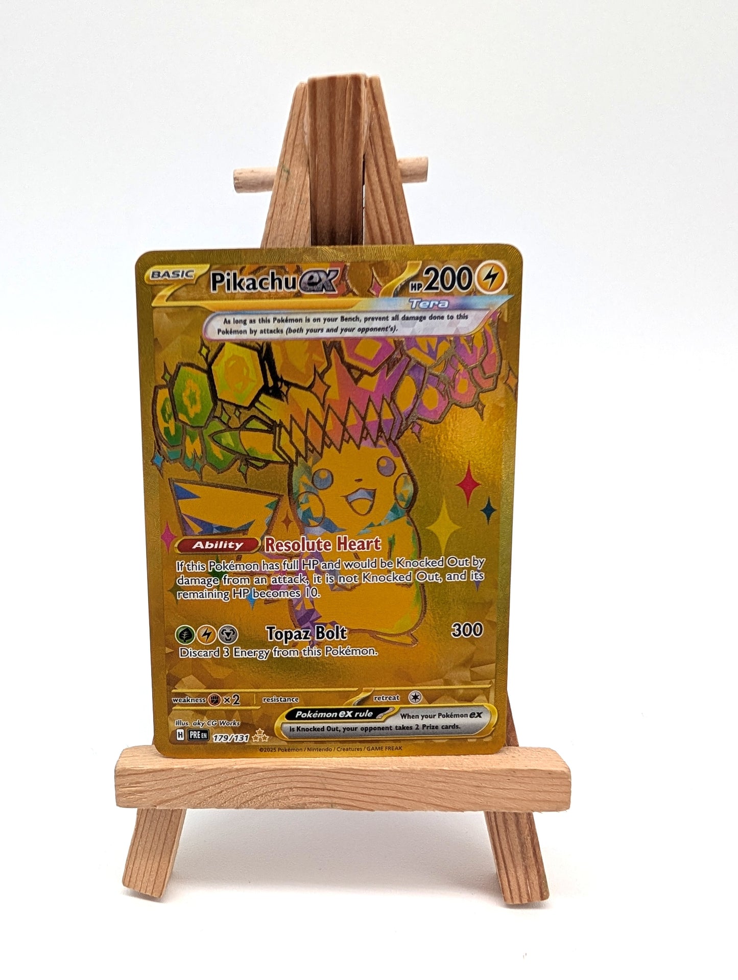 Pikachu EX Prismatic Evolutions Card 179/131