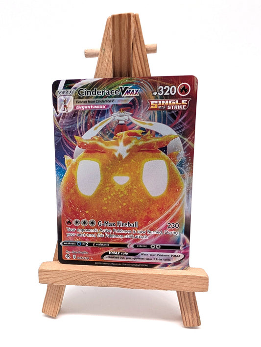 Pokemon Card Cinderace VMAX 045/264 Fusion Strike Rare