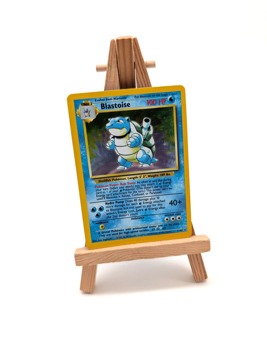 Pokemon Card Blastoise Base Set 2/102 Holo