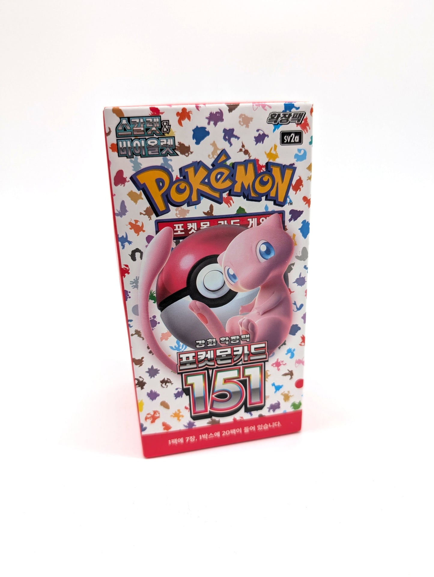 Pokemon Korean 151 [sv2a] Booster Box (20 Packs) - New & Sealed