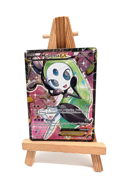 Meloetta EX RC25/RC25 Legendary Treasures Radiant Collection Full Art Rare