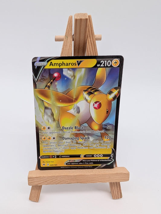 Pokémon TCG Ampharos V Vivid Voltage 049/185