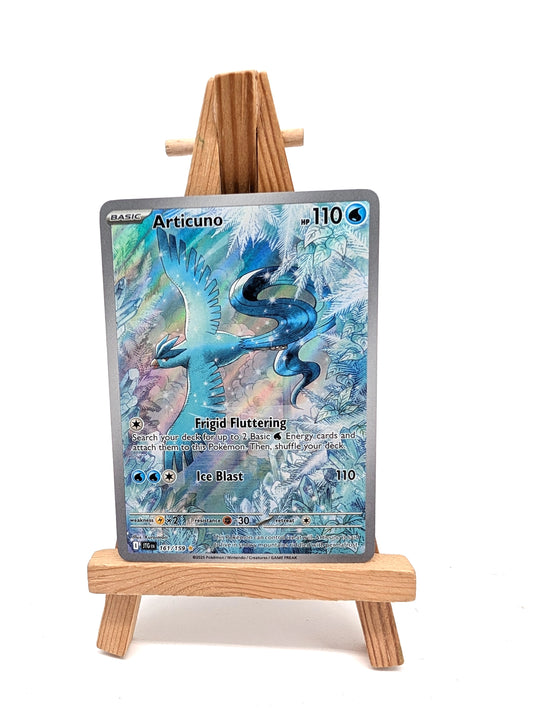 Pokémon TCG Articuno 161/159 Journey Together Full Art Illustration Rare