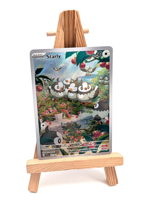 Starly 221/198 Scarlet & Violet Base Illustration