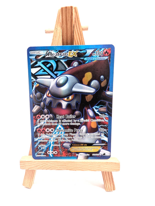 Pokemon Heatran EX Team Plasma Full Art Plasma Freeze 109/116