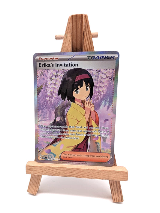 Pokemon - Erika's Invitation - 196/165 - Scarlet & Violet 151 - Holo