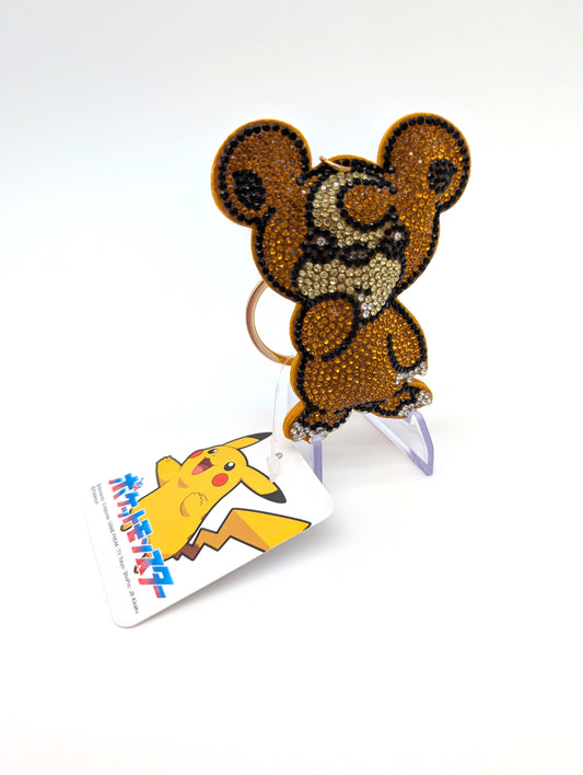 Pokemon Official Teddiursa Diamanté Keyring