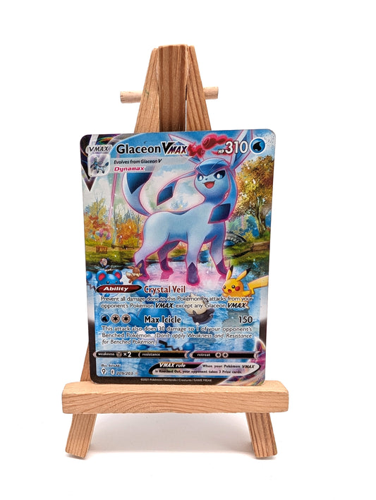 Pokémon Evolving Skies Glaceon Vmax Alt Art 209/203