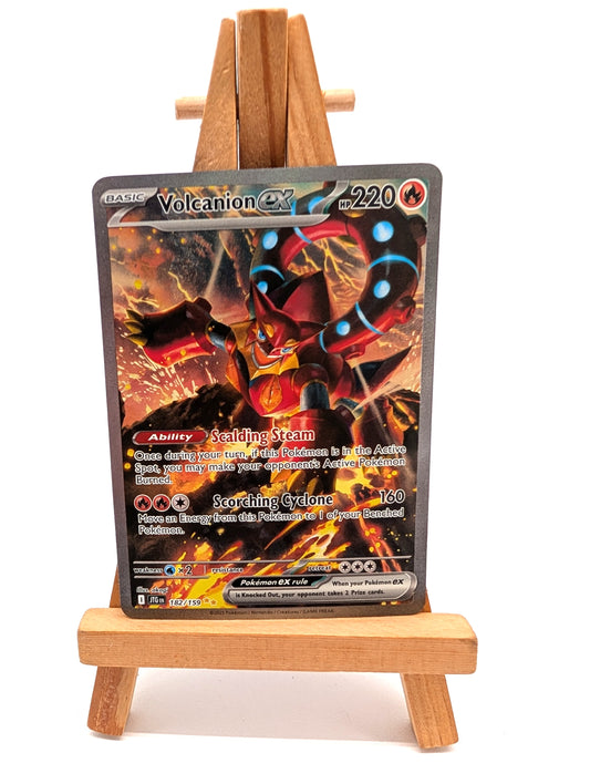 Pokémon TCG - Journey Together - Volcanion EX - 182/159
