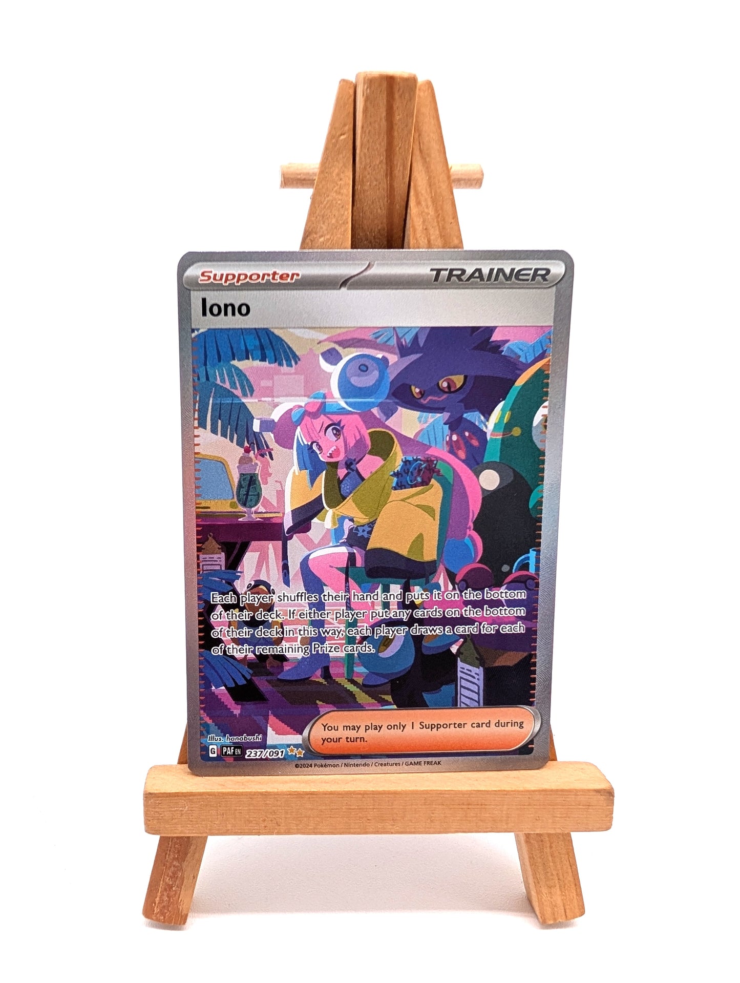 Iono | 237/091 | Paldean Fates | Special Illustration Rare | Pokemon Card | 22 |