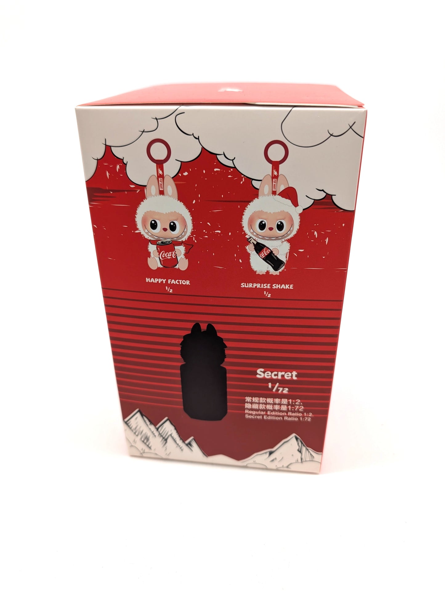 POP MART LABUBU THE MONSTERS COCA-COLA VINYL FACE BLIND BOX SINGLE BOX