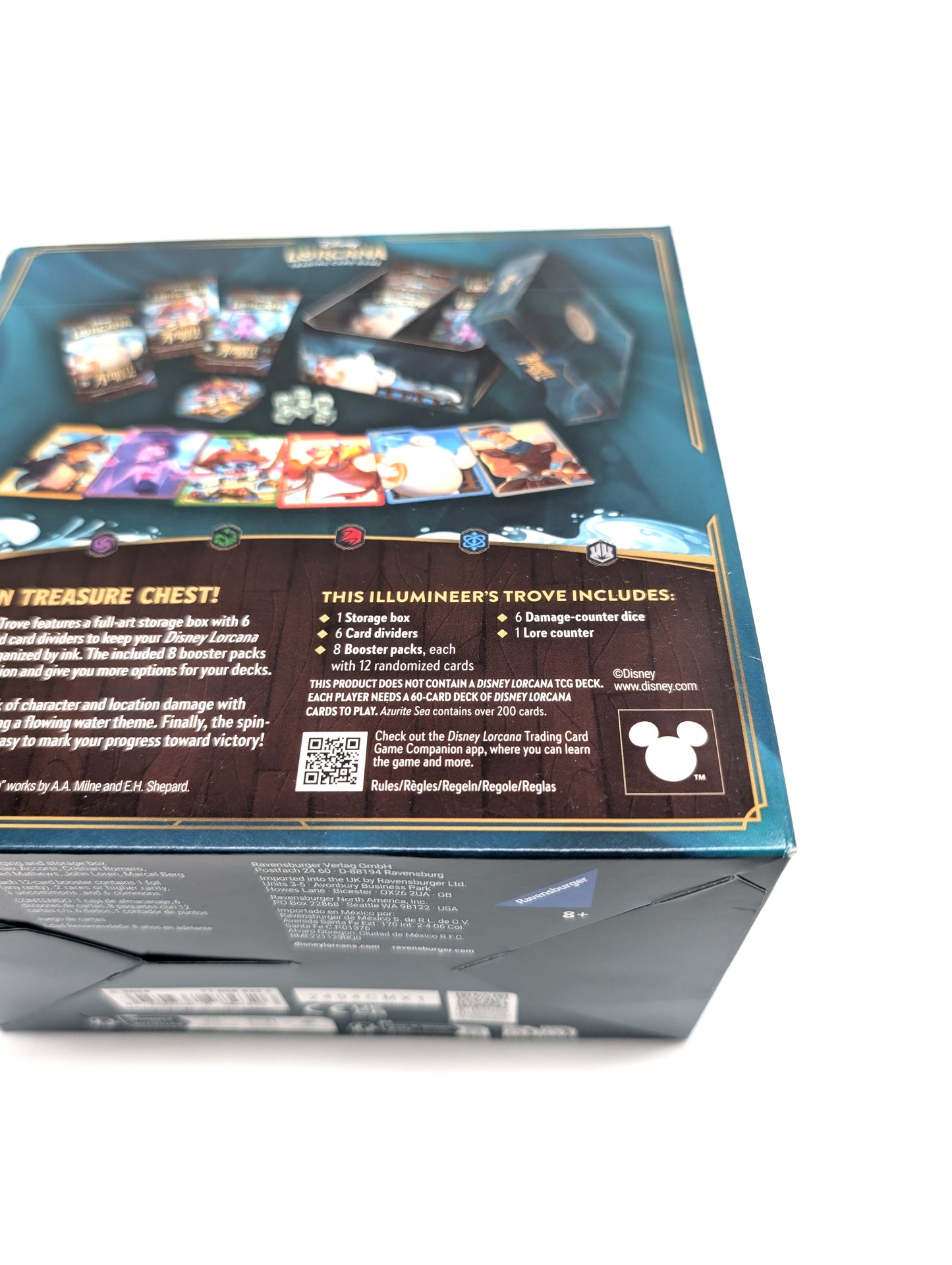 Azurite Sea Illumineers Trove Set Disney Lorcana Trading Card Game