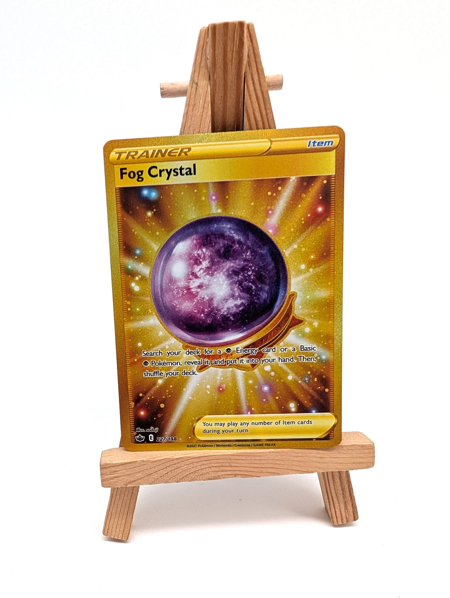 Pokemon - Fog Crystal (Secret) - 227/198 - Chilling Reign - Holo - Secret