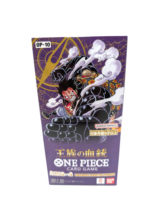 One Piece OP-10 Royal Bloodline Booster Box Japanese - New & Sealed