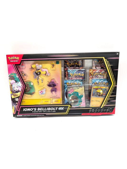 Pokemon TCG Iono’s Bellibolt EX Premium Collection Box New & Sealed