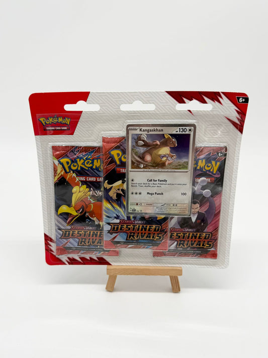 Pre-Order 30th May Pokémon Triple Pack Blister Destined Rivals New and sealed