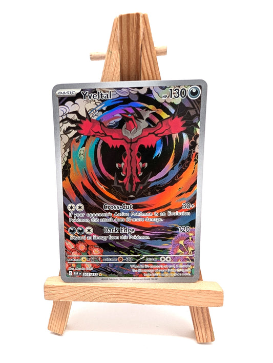 Yveltal 205/182 Paradox Rift Illustration Rare Holo Pokemon
