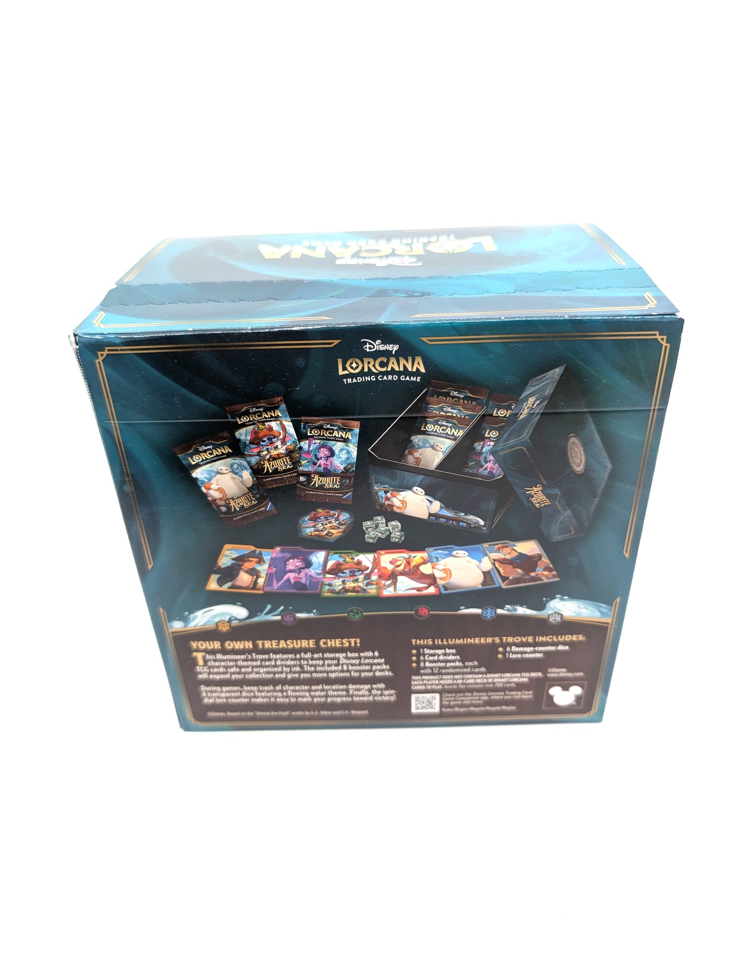 Azurite Sea Illumineers Trove Set Disney Lorcana Trading Card Game