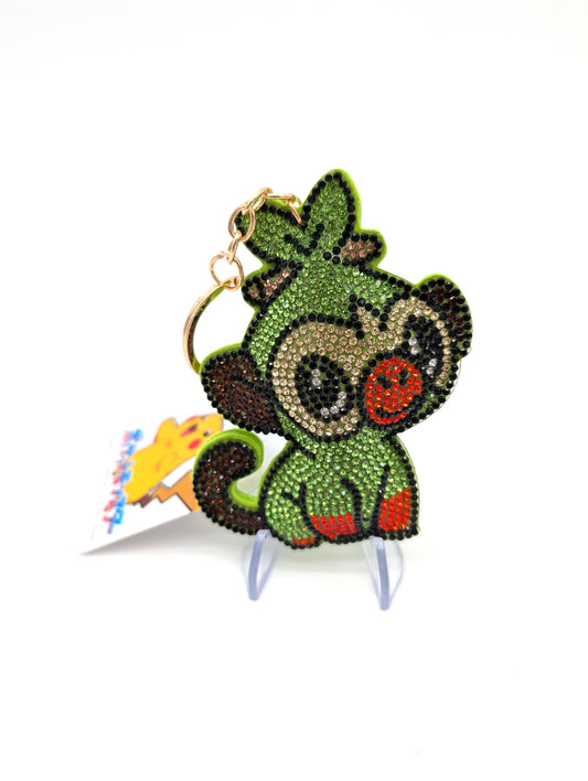 Pokemon Official Grookey Diamanté Keyring