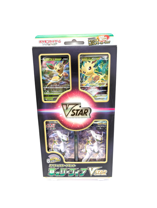 Pokemon card Japanese Sword & Shield Special card set Grass Leafeon VSTAR
