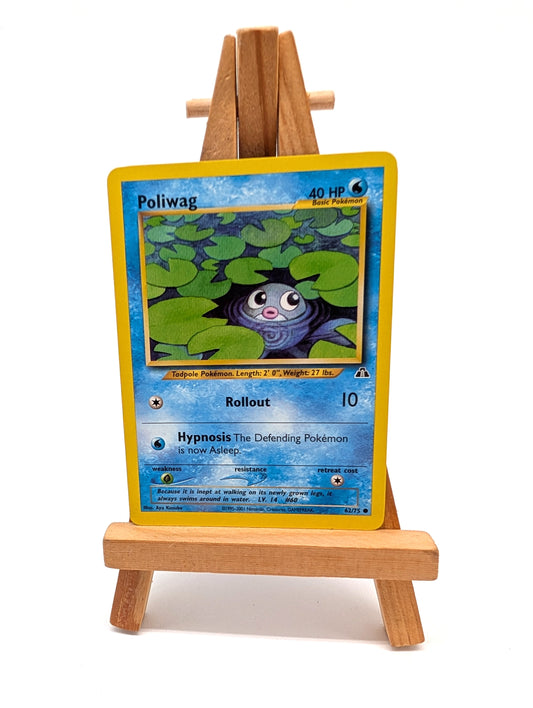 Pokemon Card TCG: Poliwag 62/75 - Neo Discovery