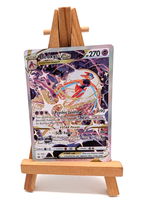 Pokemon Deoxys VSTAR GG46/GG70 SWSH Crown Zenith Gallarian Gallery Card NM