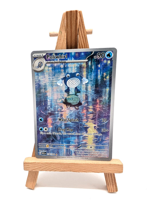 Pokemon TCG Poliwhirl - Illustration Rare - English 151 - 176/165