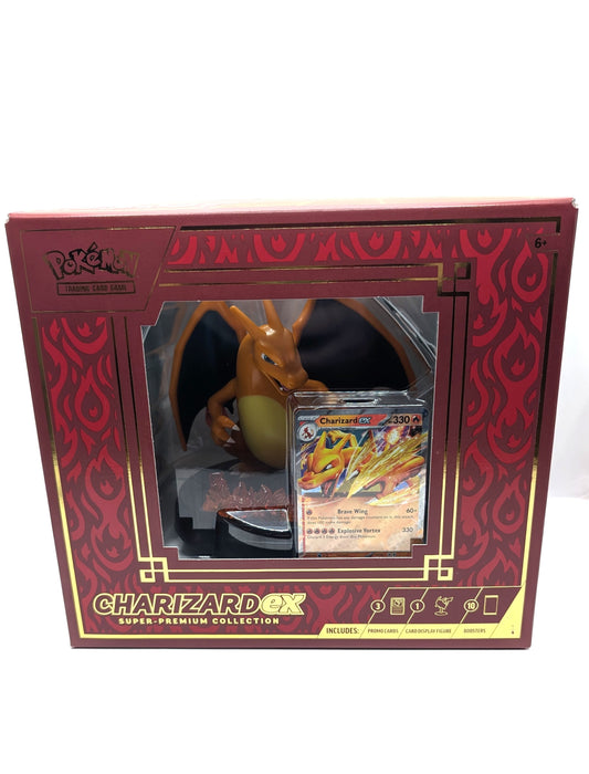 Pokémon TCG: Charizard ex Super-Premium Collection Box Brand New Sealed