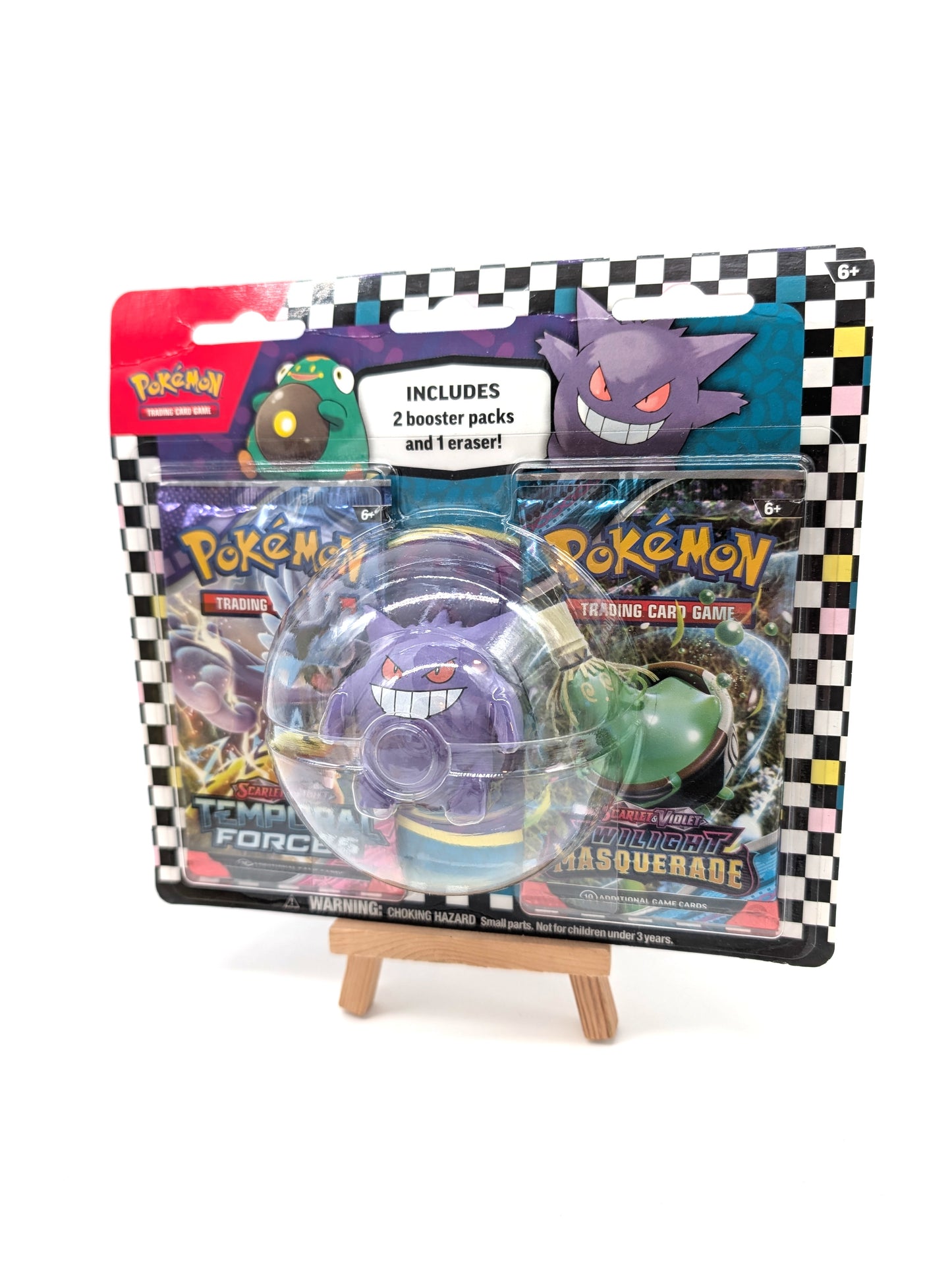 Pokémon TCG: 2024 Back to School Gengar Eraser Blister Pack – Sealed