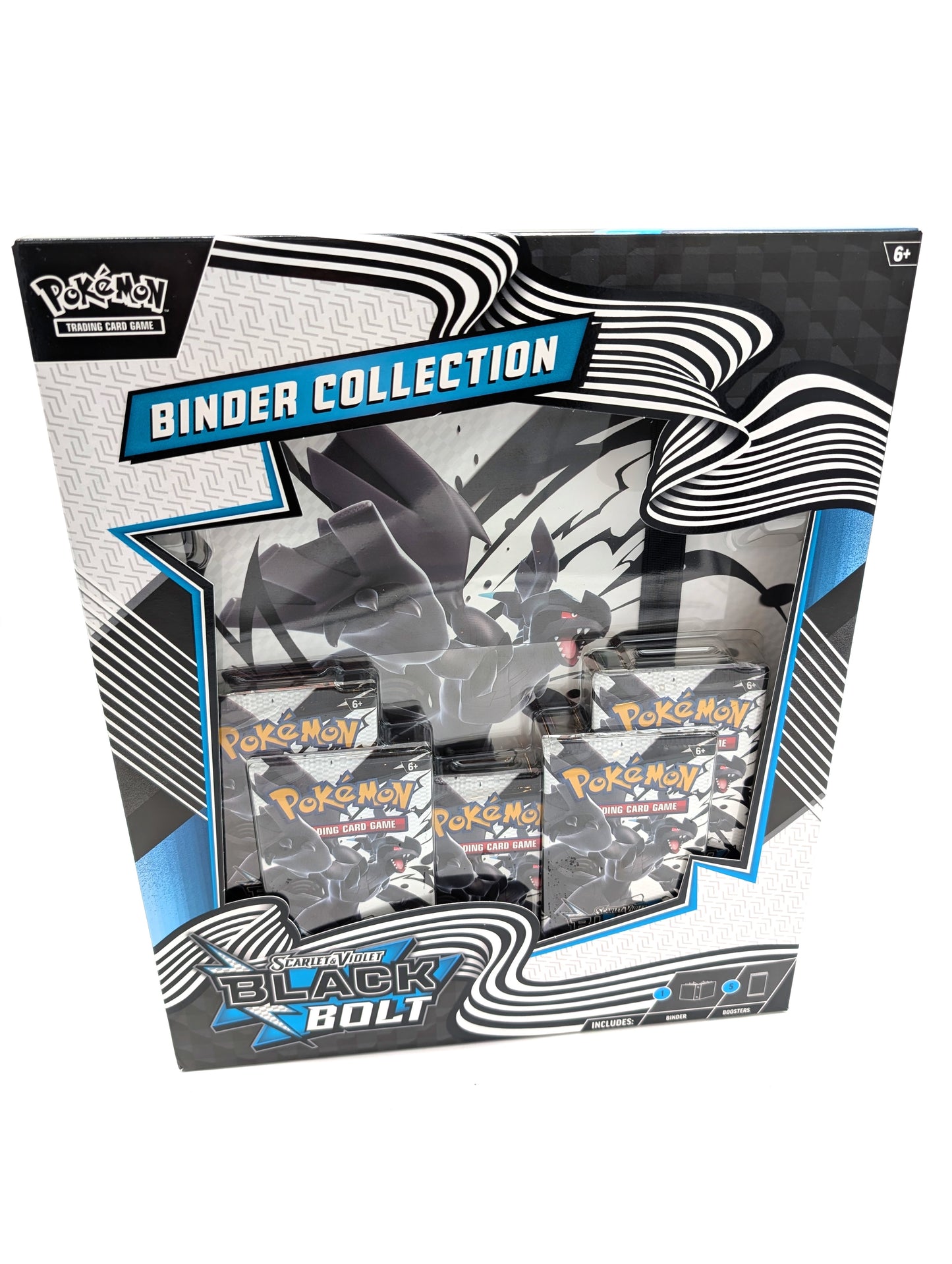 Pokemon TCG Scarlet & Violet Black Bolt Binder Collection New & Sealed Inhand