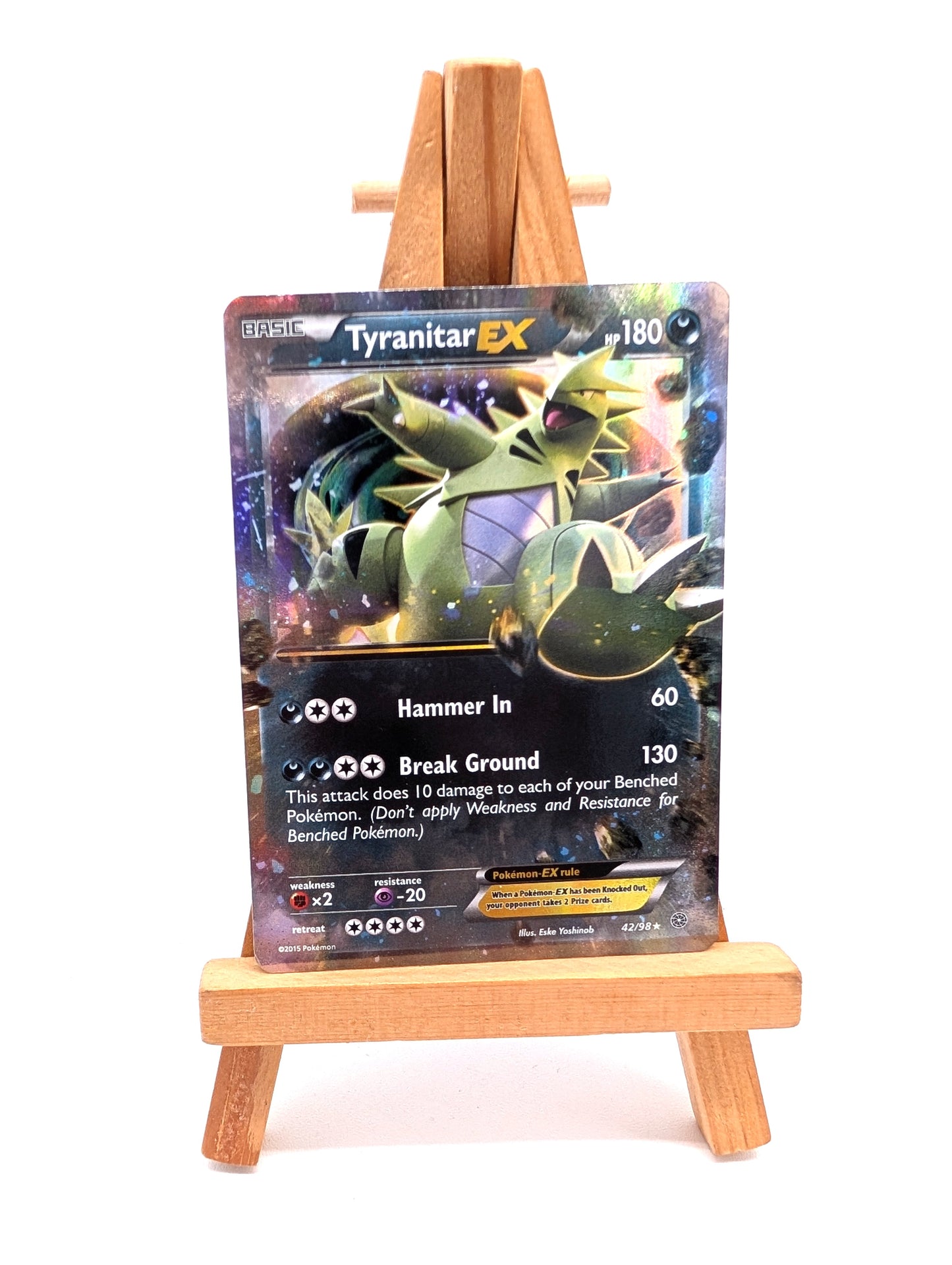 Pokemon TCG Tyranitar EX Ancient Origins Ultra Rare Card 42/98 NM