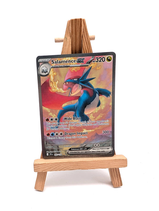 Salamence Ex - 187/159 - Journey Together - Illustration Rare