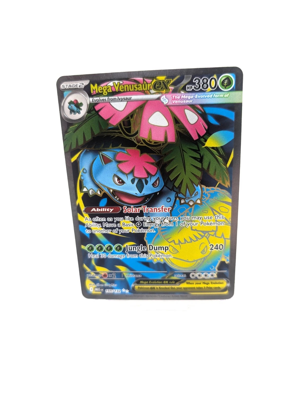 Pokémon TCG Mega Venusaur EX 155/132 Ultra Rare Mega Evolution