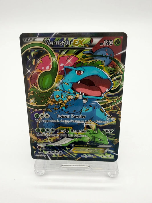 Venusaur EX #XY123 - Red & Blue Collection Promo - Full Art Holo LP