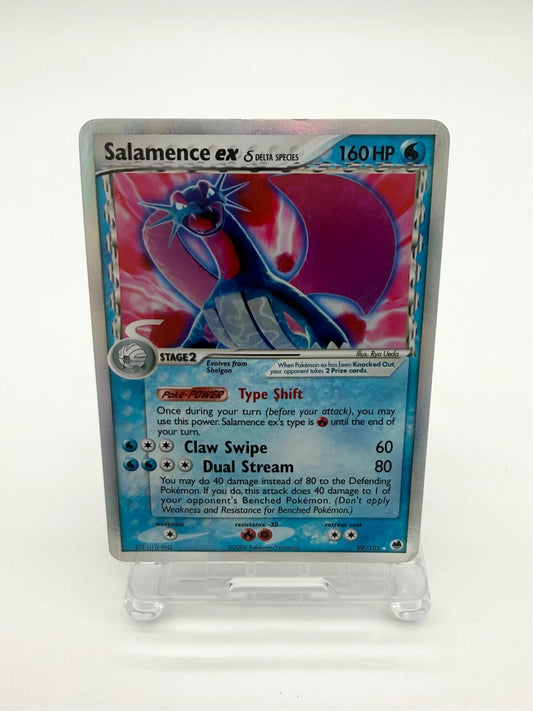 Salamence EX 98/101 Delta Species Dragon Frontiers Holo Pokemon LP