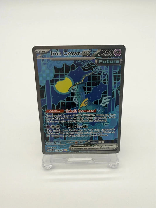 Pokémon TCG - Prismatic Evolutions - Iron Crown EX Card 158/131 - Sir NM