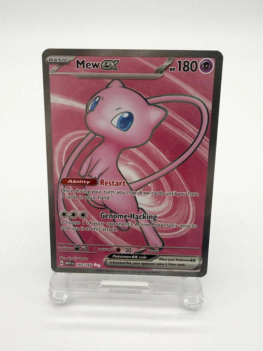 Mew ex 193/165 Sv: Scarlet & Violet 151 Holo NM