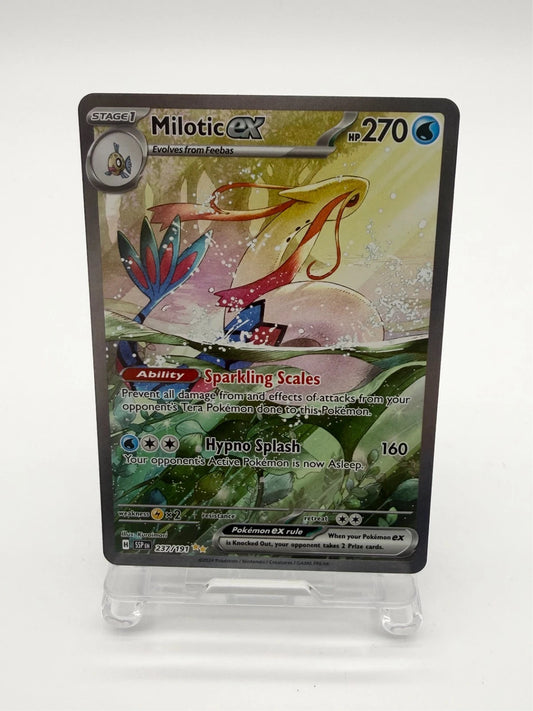 Pokémon TCG Milotic EX Special Illustration Rare Card 237/191 Surging Sparks NM