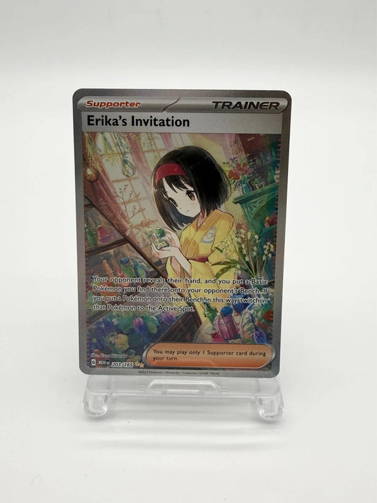 Pokemon - 203/165 - Erika's Invitation - Scarlet & Violet 151 NM