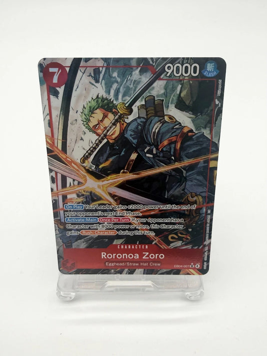 One Piece Card Game - Roronoa Zoro - (EB04-007) - Alt Art - English NM